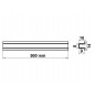 EIL Lampa LED LAMBDA mini, aluminiu L=500mm, alb rece